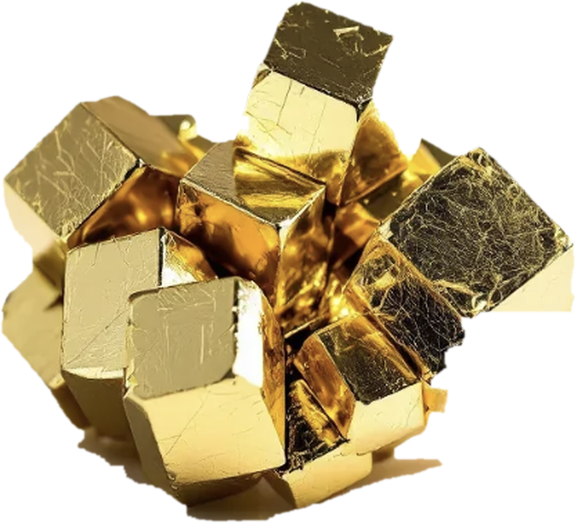 Cristaux de pyrite
